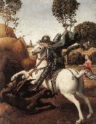 RAFFAELLO Sanzio St George and the Dragon oil painting reproduction